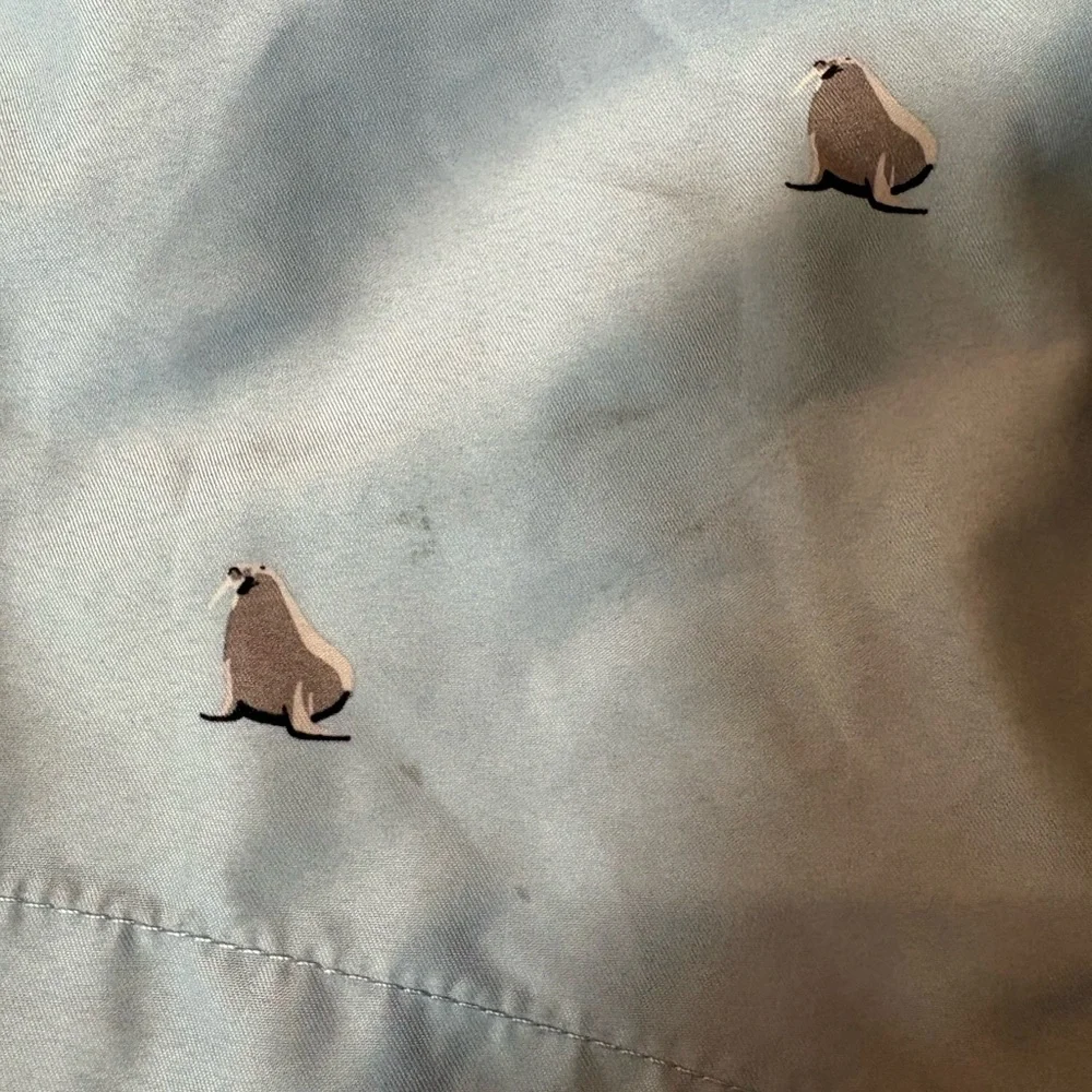 ⭐️ H&M Light Blue Swim Shorts ⭐️ - Picture 7 of 9